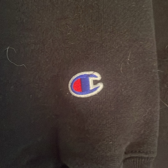 Champion black casual hoodie - Picture 6 of 6